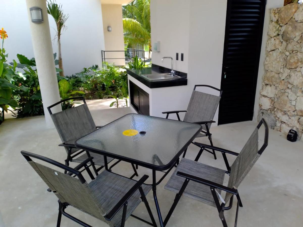 Departamento Para 4 Personas Suenitos En Bacalar Ngoại thất bức ảnh