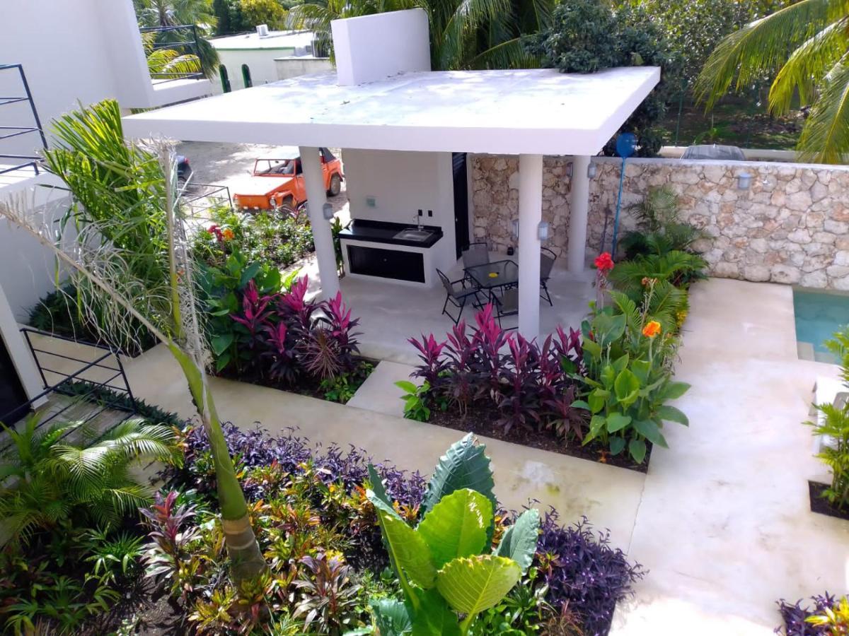 Departamento Para 4 Personas Suenitos En Bacalar Ngoại thất bức ảnh